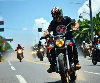 flávio bolsonaro motocarreata aracaju